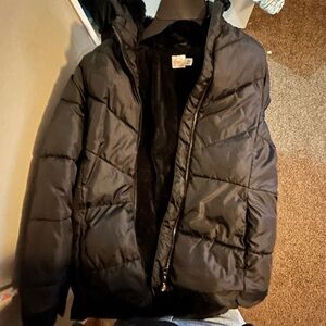 Wonder Nation Black Fleece Jacket